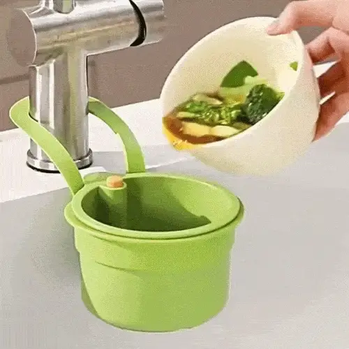Hanging Kitchen Strainer Easy Drain System Food Prep - Image 12