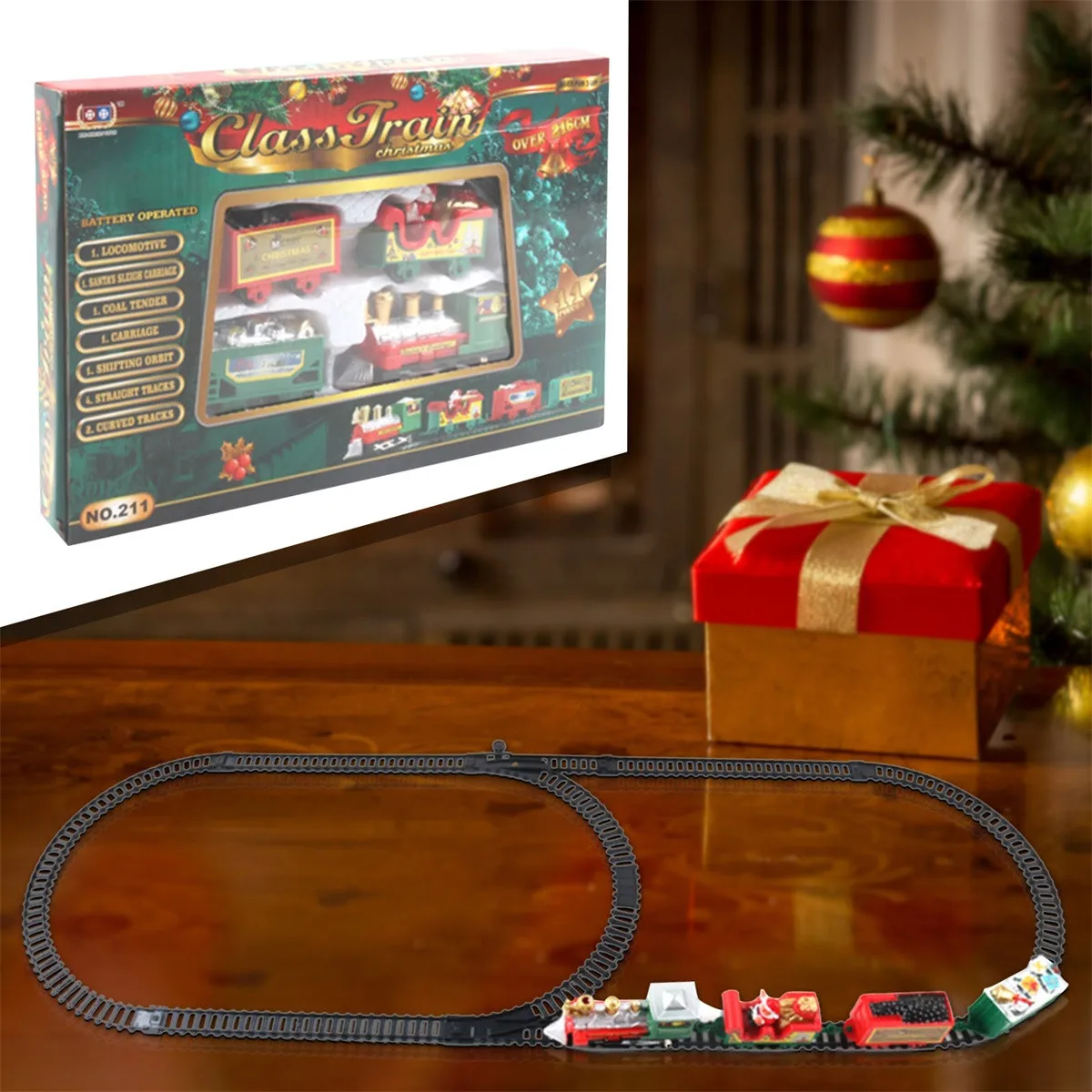 Realistic electric train