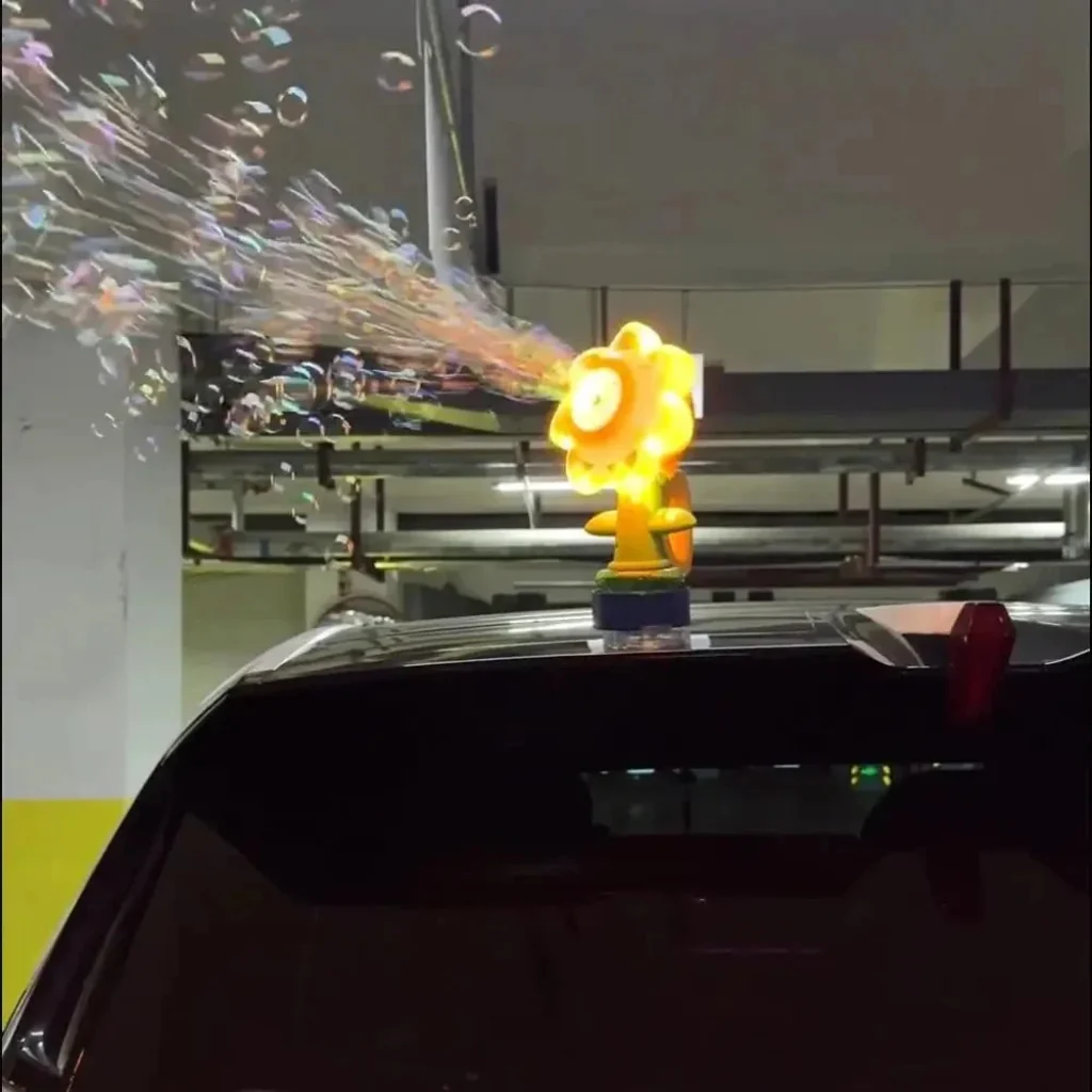 Portable Bubble Machine Toy for Outdoor Parties - Image 2