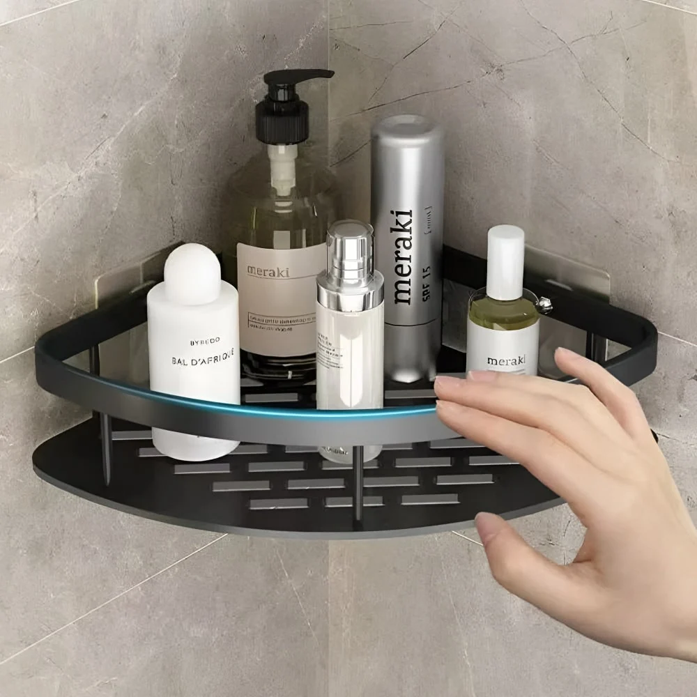 Corner Soap Holder Caddy for Shower Corner Shelf for Shower Soap Holder - Image 4
