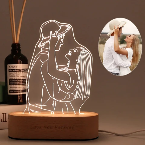 Personalized LED Night Light Home Decor and Gifts - Image 7
