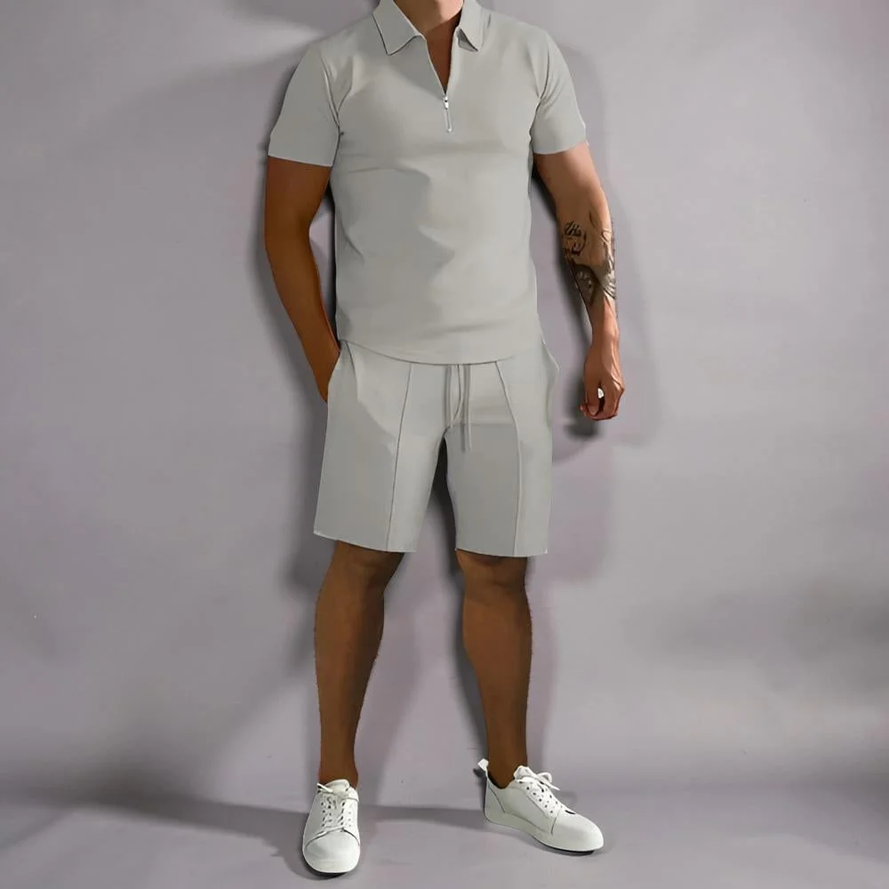 Men's Polo Summer Clothing Set - Summer Outfit - Image 3