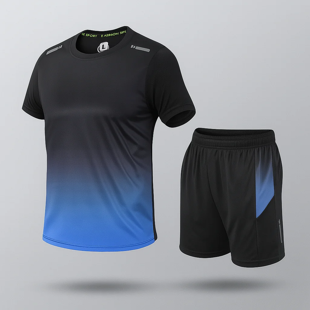 Men’s Sportswear Training Set Top Shorts - Image 1
