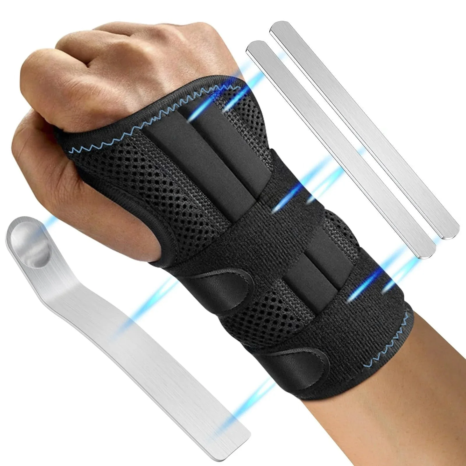 Wrist Support Brace  Adjustable Compression Stabilizer - Image 2